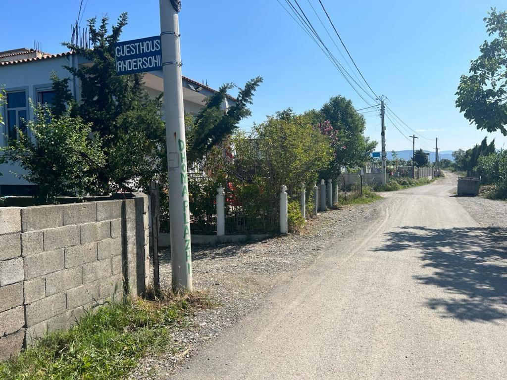 Guest House Andersoni Dhoma Plazhi Andersoni Shen Ded Gjoni 외부 사진